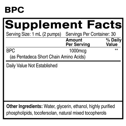 Oral Liposomal BPC Oral Liposomal BPC